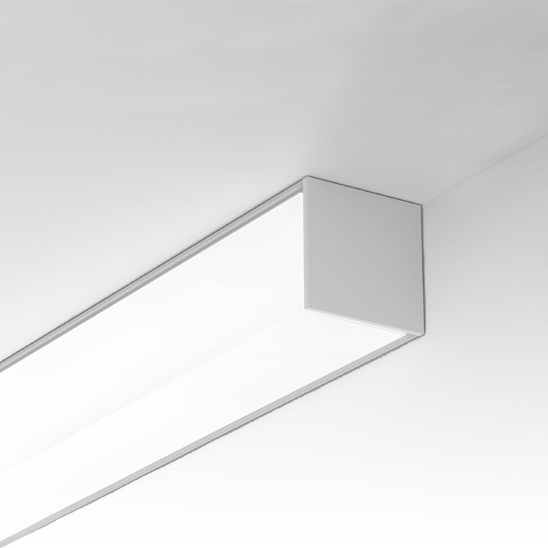 Cubito Surface - Horizontal mounting between the ceiling and wall